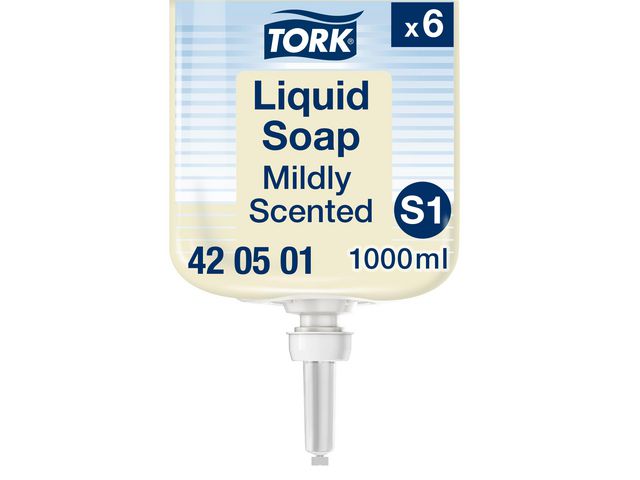 Tvål TORK S1 Mild ljusgul 1L