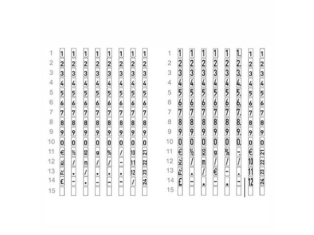 Prismärkare METO Classic1626M 26x16 2rad