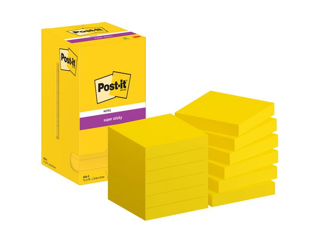 Notes POST-IT SS 76x76mm neongul