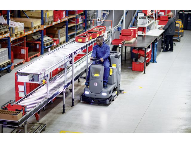 Skurmaskin KÄRCHER B110R Bp 170Ah SSDR75