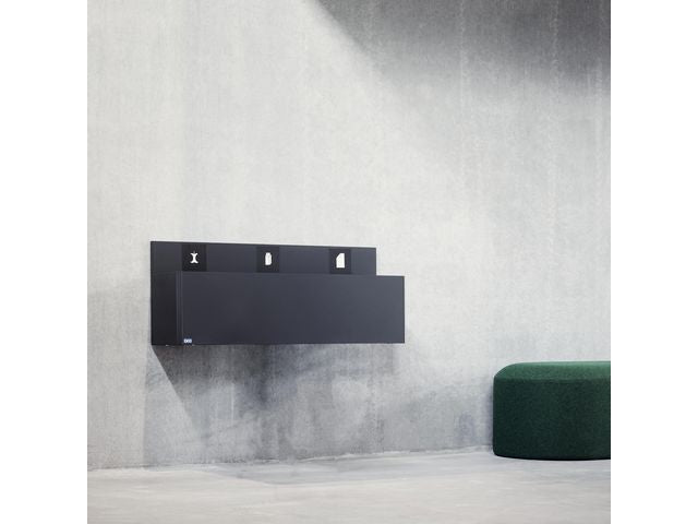 Avfallshantering BICA 3x20L svart