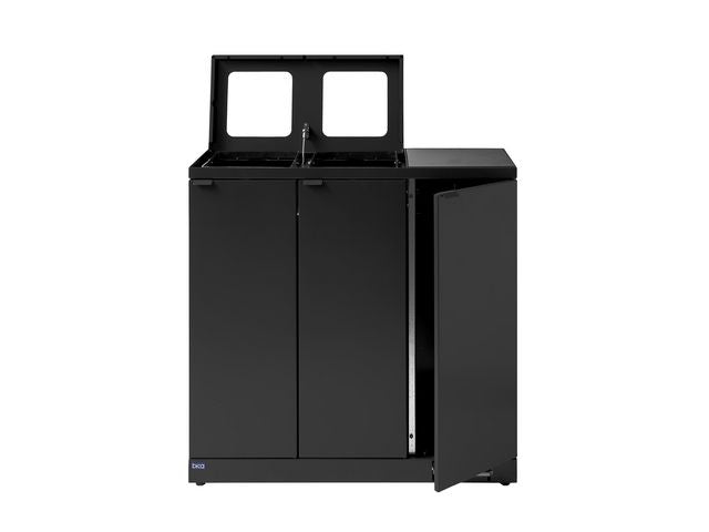 Avfallshantering BICA 3x65L pedal grå