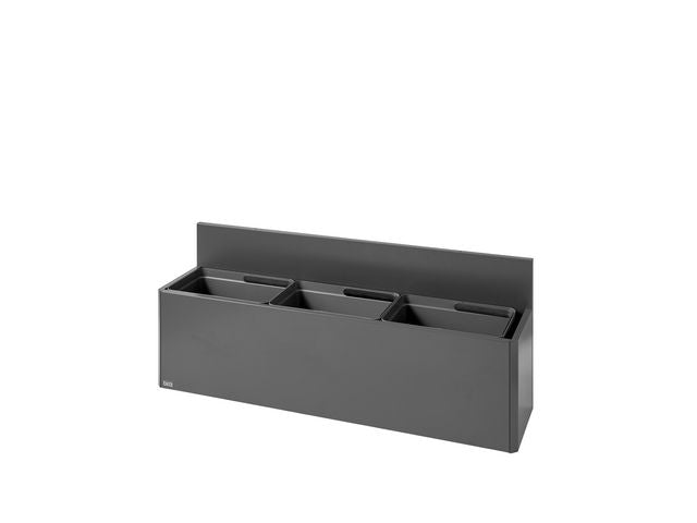 Avfallshantering BICA 3x20L grå