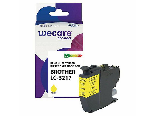 Bläckpatron WECARE BROTHER LC3217Y g