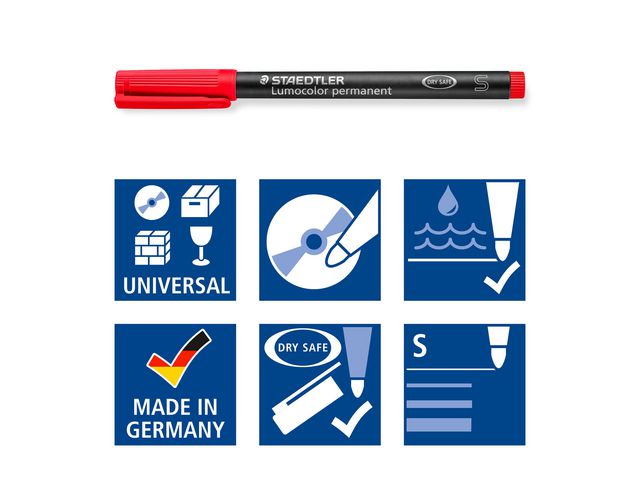 Universalpenna LUMOCOLOR SF P 4/fp