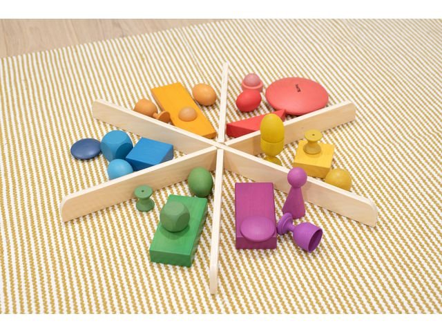 Avdelare t.sensorikt sand - vattenlekbord