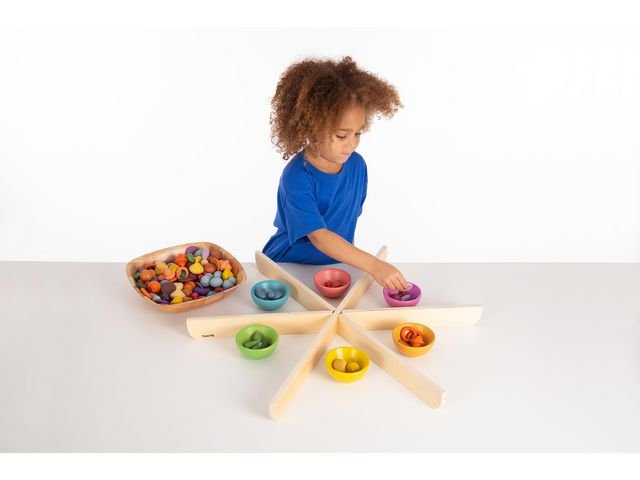 Avdelare t.sensorikt sand - vattenlekbord