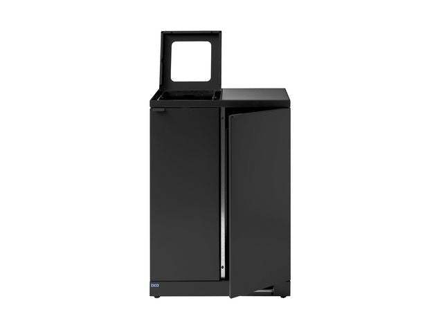 Avfallshantering BICA 2x65L pedal grå