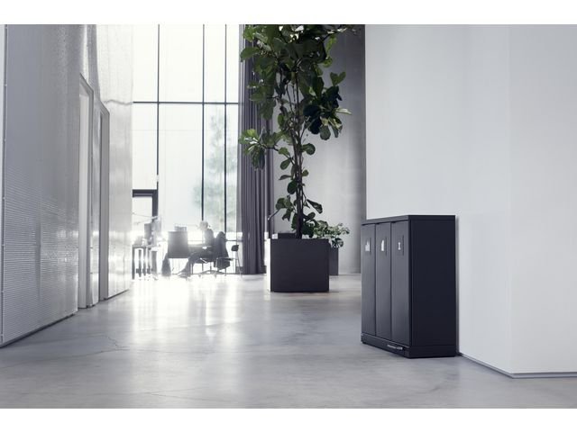 Avfallshantering BICA 3x65L pedal grå