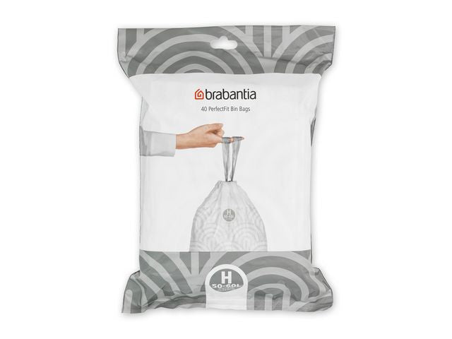 Avfallspåse H BRABANTIA H 50 - 60L 40/fp