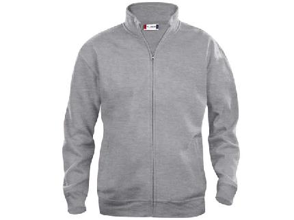 Basic Cardigan Herr Gråmelerad L