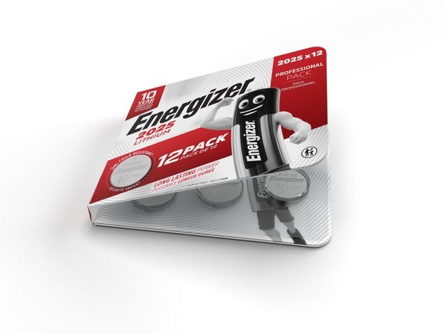 Batteri ENERGIZER Lithium CR2025 12/fp