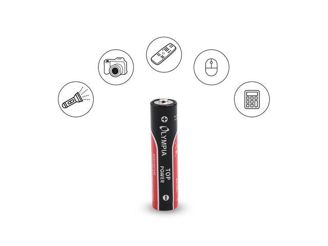 Batteri OLYMPIA AAA 24/fp