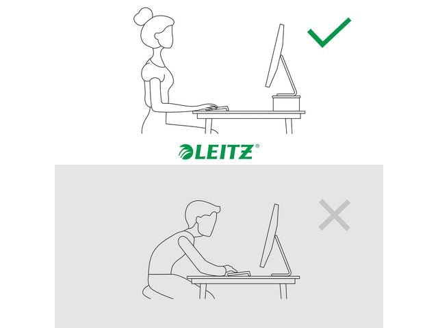 Bildskärmsställ LEITZ Ergo Cosy vit