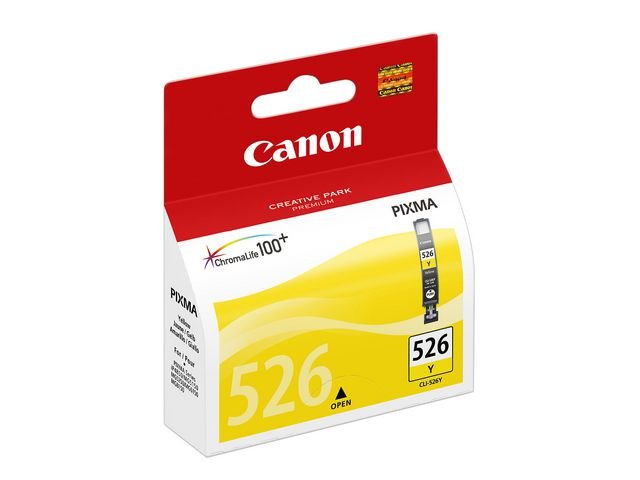 Bläckpatron CANON CLI - 526Y gul