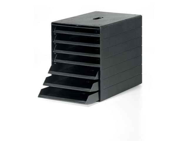 Blankettbox Idealbox Plus 7 - fack grå