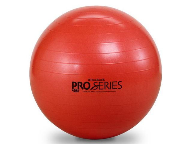 Bobathboll THERA_BAND 55 cm röd