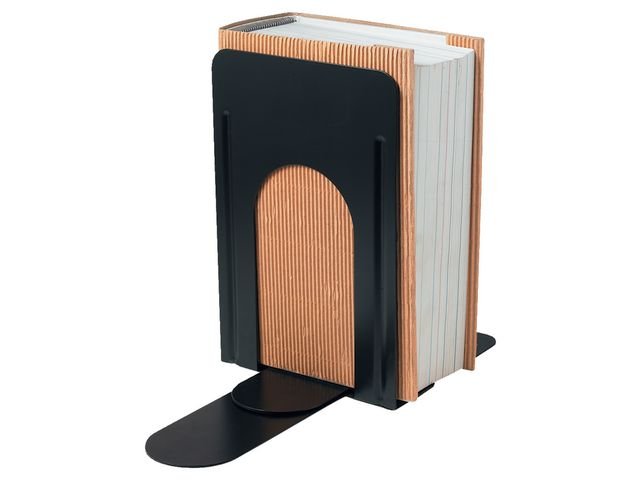 Bokstöd 230X150mm svart 2 - pack