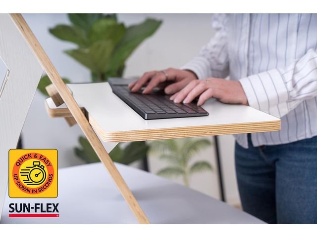 Bord SUN - FLEX Easydesk Rise vit