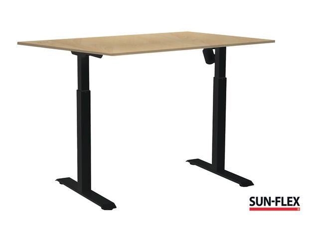 Bord SUN - FLEX I höj/sänk 160x80 sva/bjö