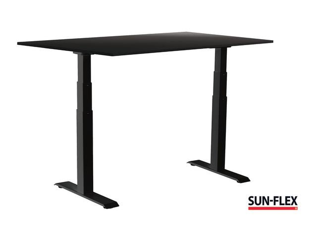 Bord SUN - FLEX VI höj/sänk 120x80 sva/sva