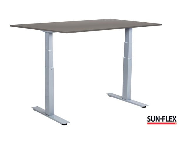 Bord SUN - FLEX VI höj/sänk 160x80 grå/grå