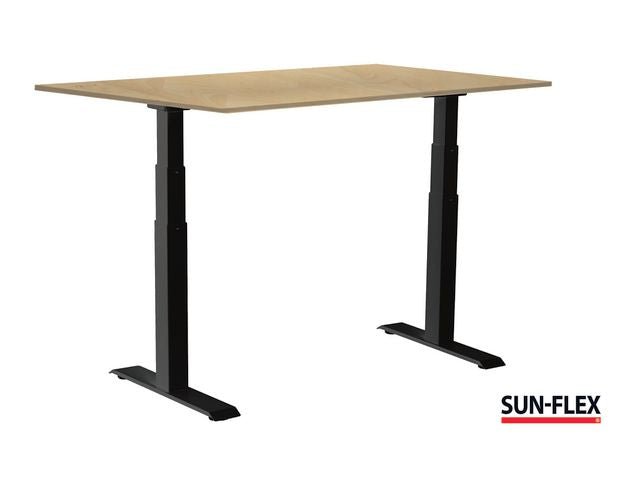 Bord SUN - FLEX VI höj/sänk 160x80 sva/bjö