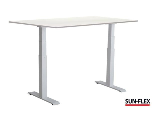 Bord SUN - FLEX VI höj/sänk 160x80 vit/vit