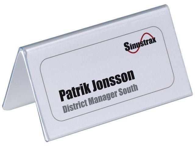 Bordsskylt DURABLE 150x61mm 25/fp