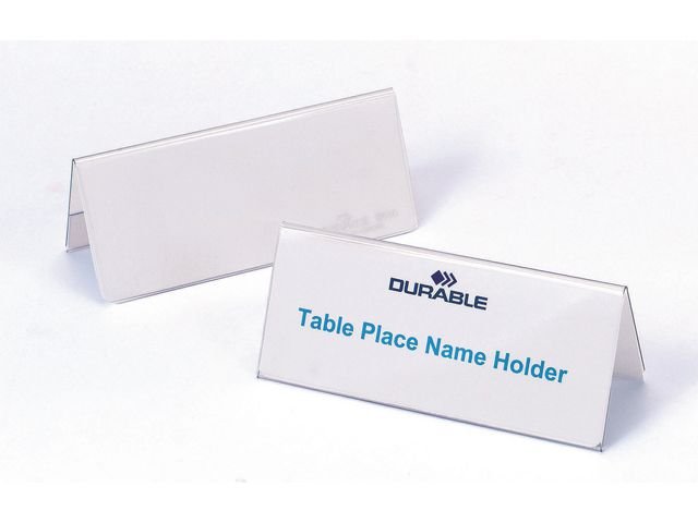 Bordsskylt DURABLE 210x61mm 25/fp