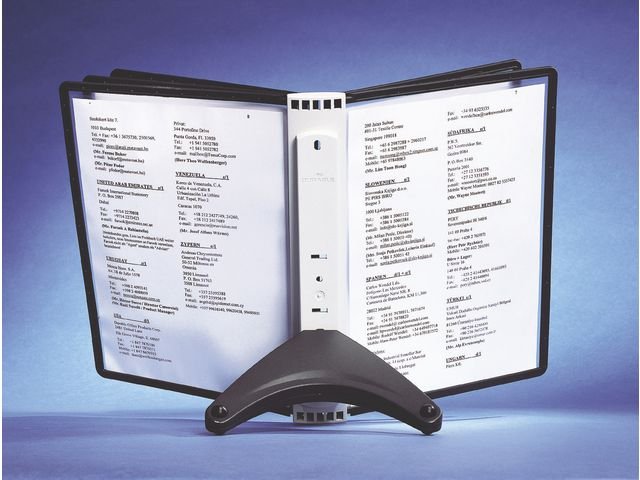 Bordsställ SHERPA Soho med 5 ramar svart