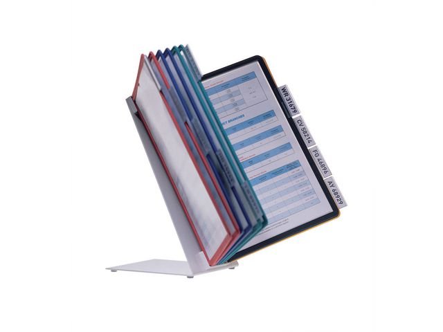 Bordsställ VARIO A4 10 ramar sort.fär