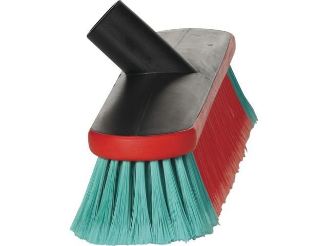 Borste VIKAN bil m/vattengenomlöp 37cm