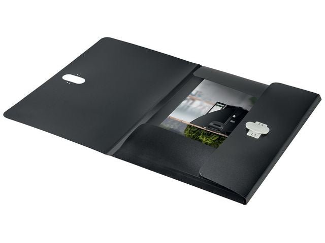 Boxmapp LEITZ recy 3 - kl PP A4 sv