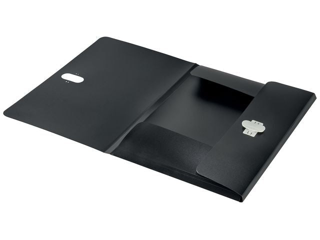 Boxmapp LEITZ recy 3 - kl PP A4 sv
