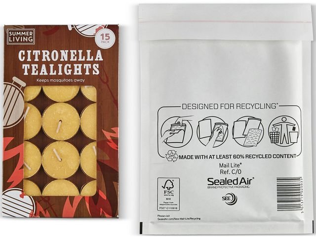 Bubbelpåse C/0 150x210mm vit 100/fp