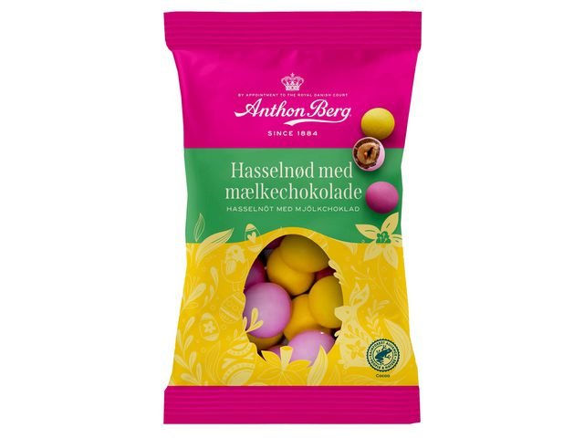 Choklad ANTHON BERG Hasselnöt 80g