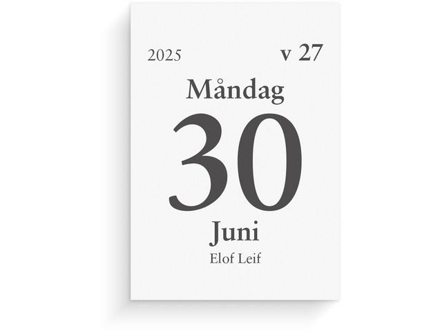 Dagblock Studieåret 25/26