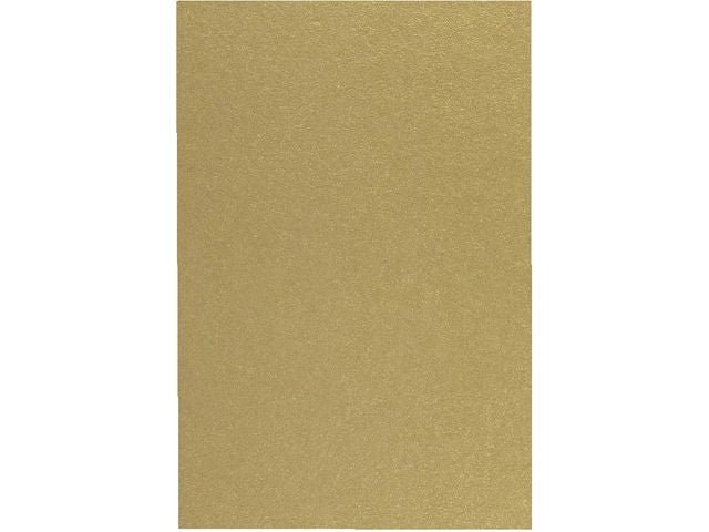 Dekorationskartong 46x64cm guld 5/fp