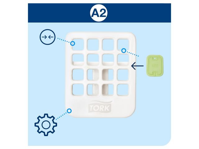Dispenser TORK A2 Airfreshener Vit