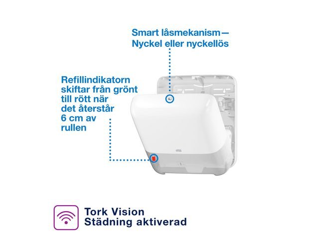 Dispenser TORK H1 MATIC vit