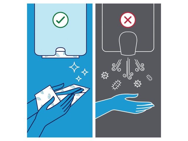 Dispenser TORK H2 Handduk Mini svart