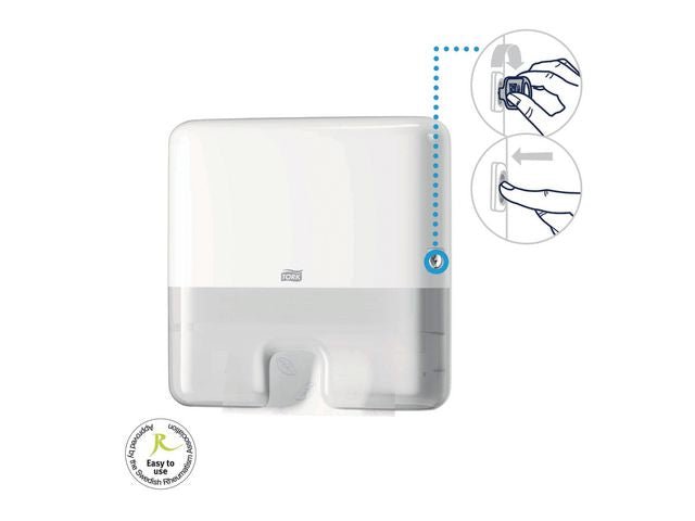 Dispenser TORK H2 Handduk Mini vit