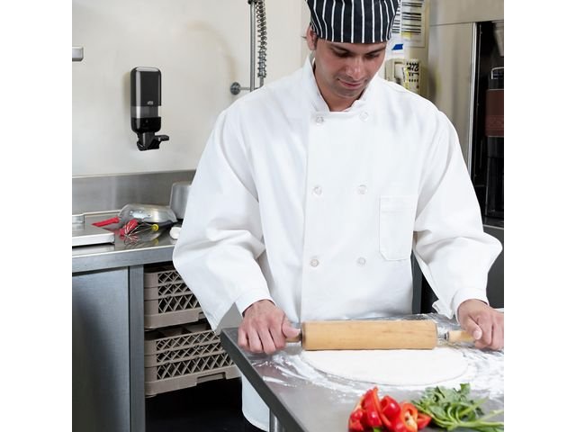 Dispenser TORK S4 tvål/handspr arm svart