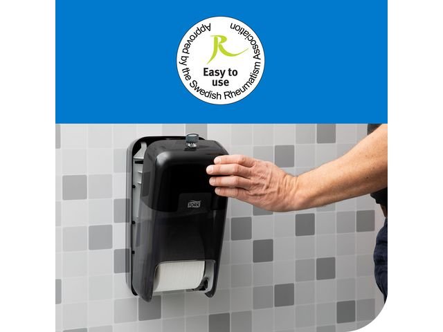 Dispenser TORK T7 OptiServe 2rl svart