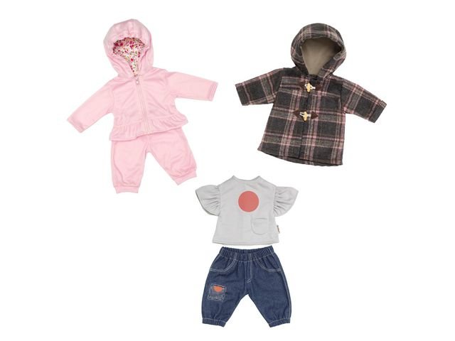 Dockkläder 42 - 48cm 3/fp
