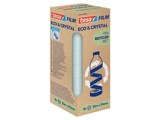 Dok.tejp TESA Eco&Crystal 19mmx33m 8/FP