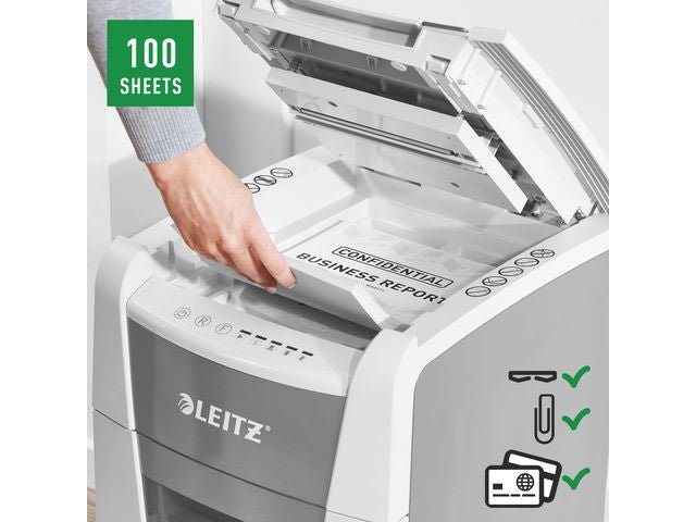 Dokumentförstörare LEITZ Automatisk 100