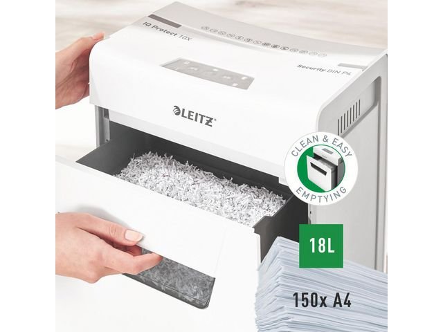 Dokumentförstörare LEITZ IQ Protect P4