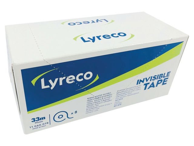 Dokumenttejp LYRECO 19mmx33m 8/fp